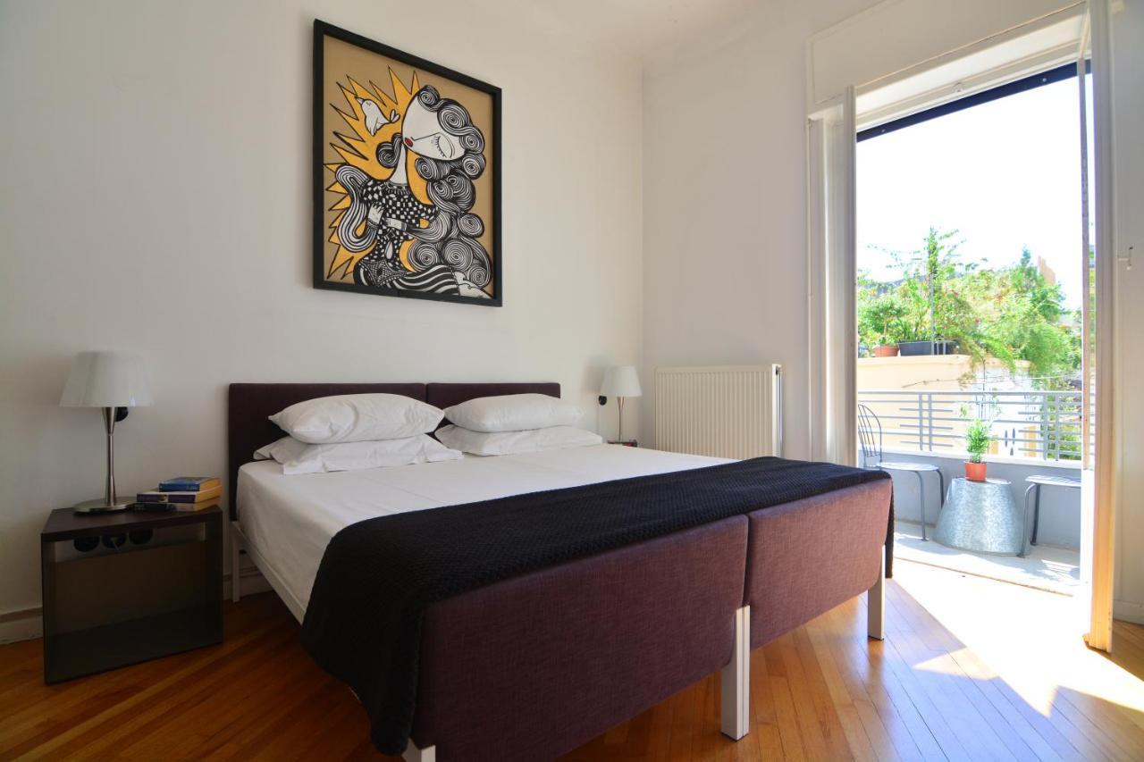 Bauhaus Building With Green Roof Top Terrace - Ep16 Apartment Athens Exterior photo